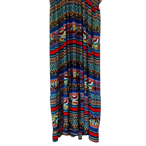Tantrums Navajo Full Color Super Stretch Maxi Dress-Size PL - Picture 7 of 9